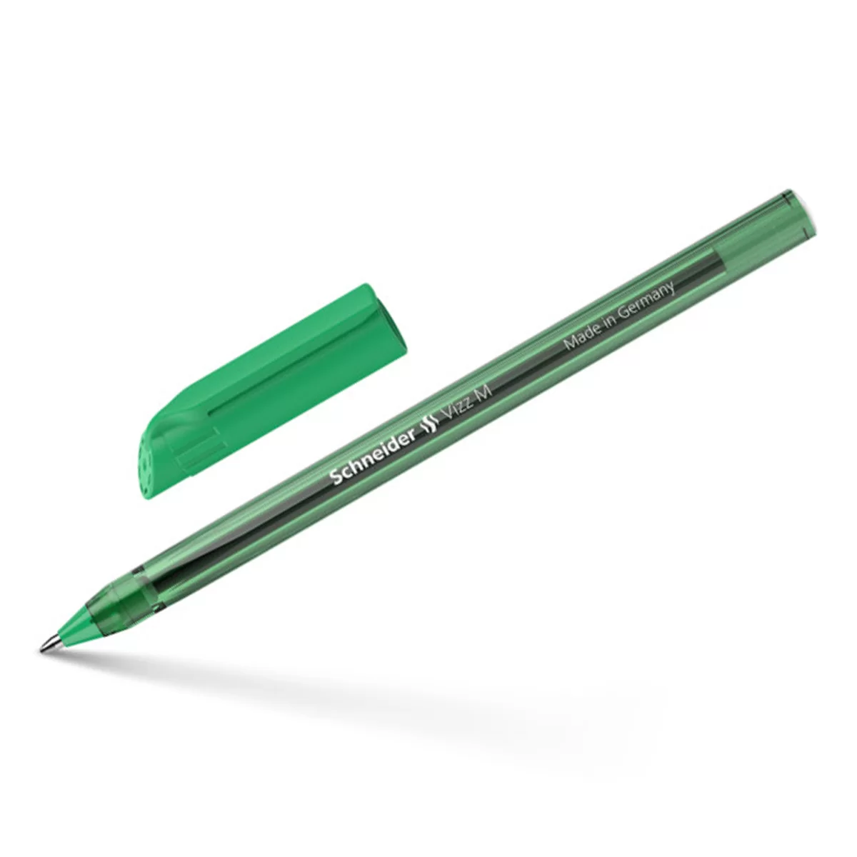 Ручка шариковая SCHNEIDER Vizz M, 0.7 мм, зеленая