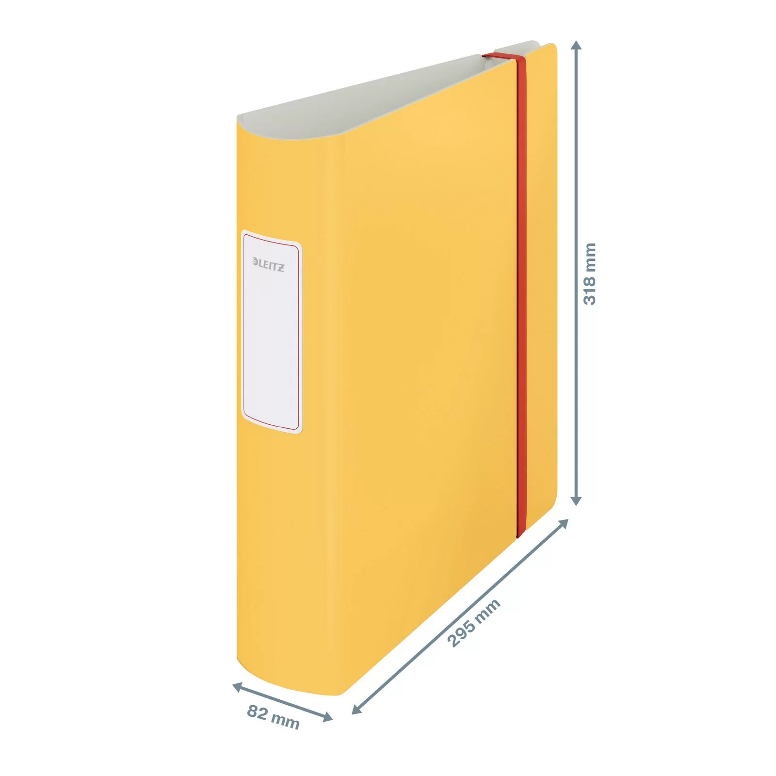 Biblioraft LEITZ Active Cosy А4, 82mm, galben