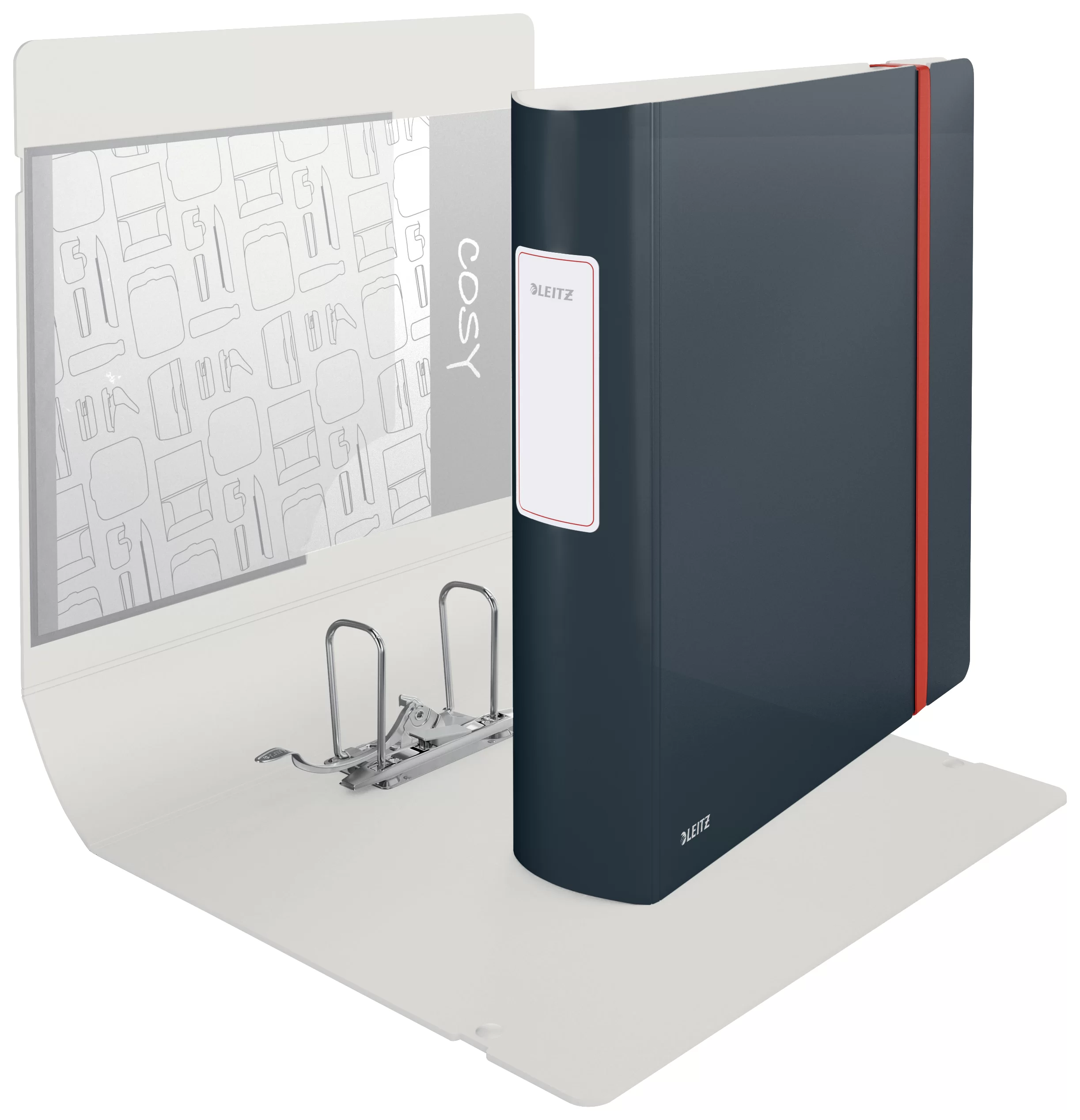 Biblioraft LEITZ Active Cosy А4, 82mm, gri