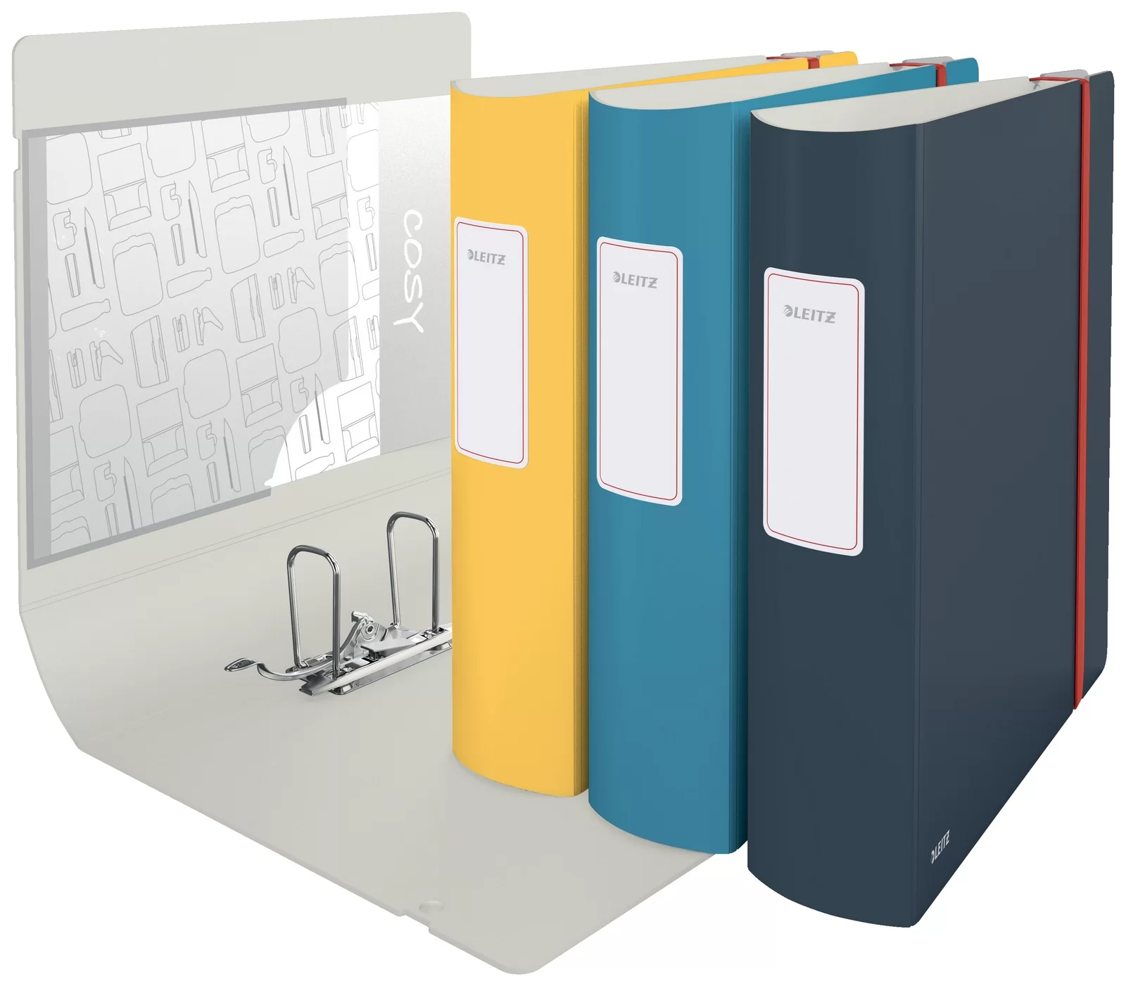 Biblioraft LEITZ Active Cosy А4, 82mm, gri
