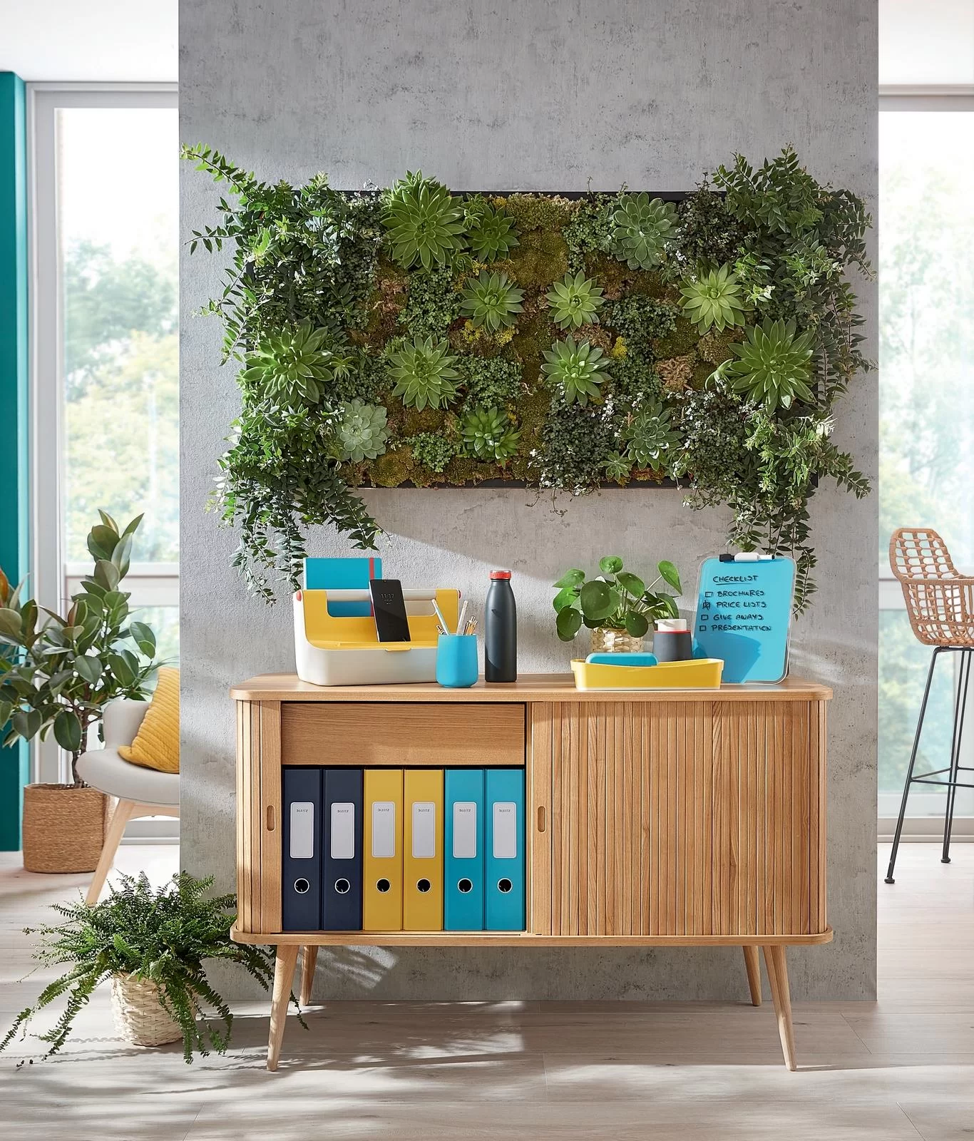 Biblioraft LEITZ Active Cosy А4, 65mm, albastru
