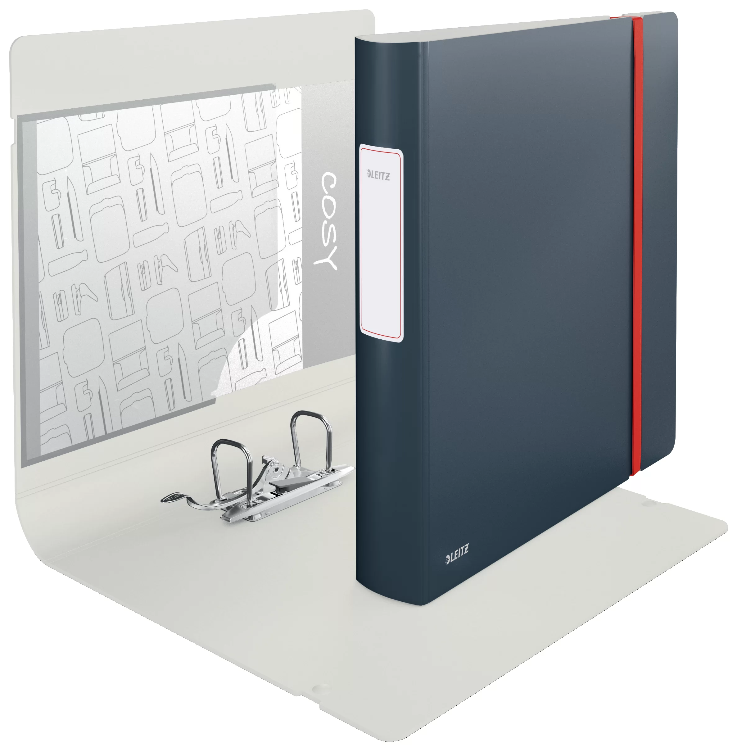Biblioraft LEITZ Active Cosy А4, 65mm, gri
