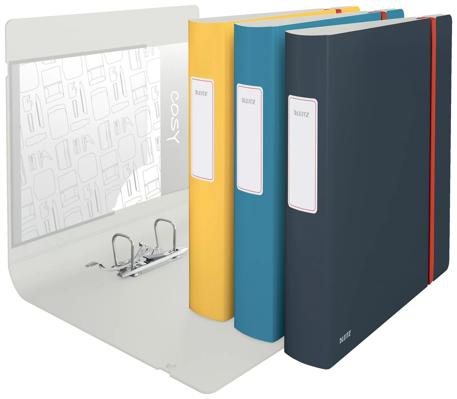 Biblioraft LEITZ Active Cosy А4, 65mm, gri