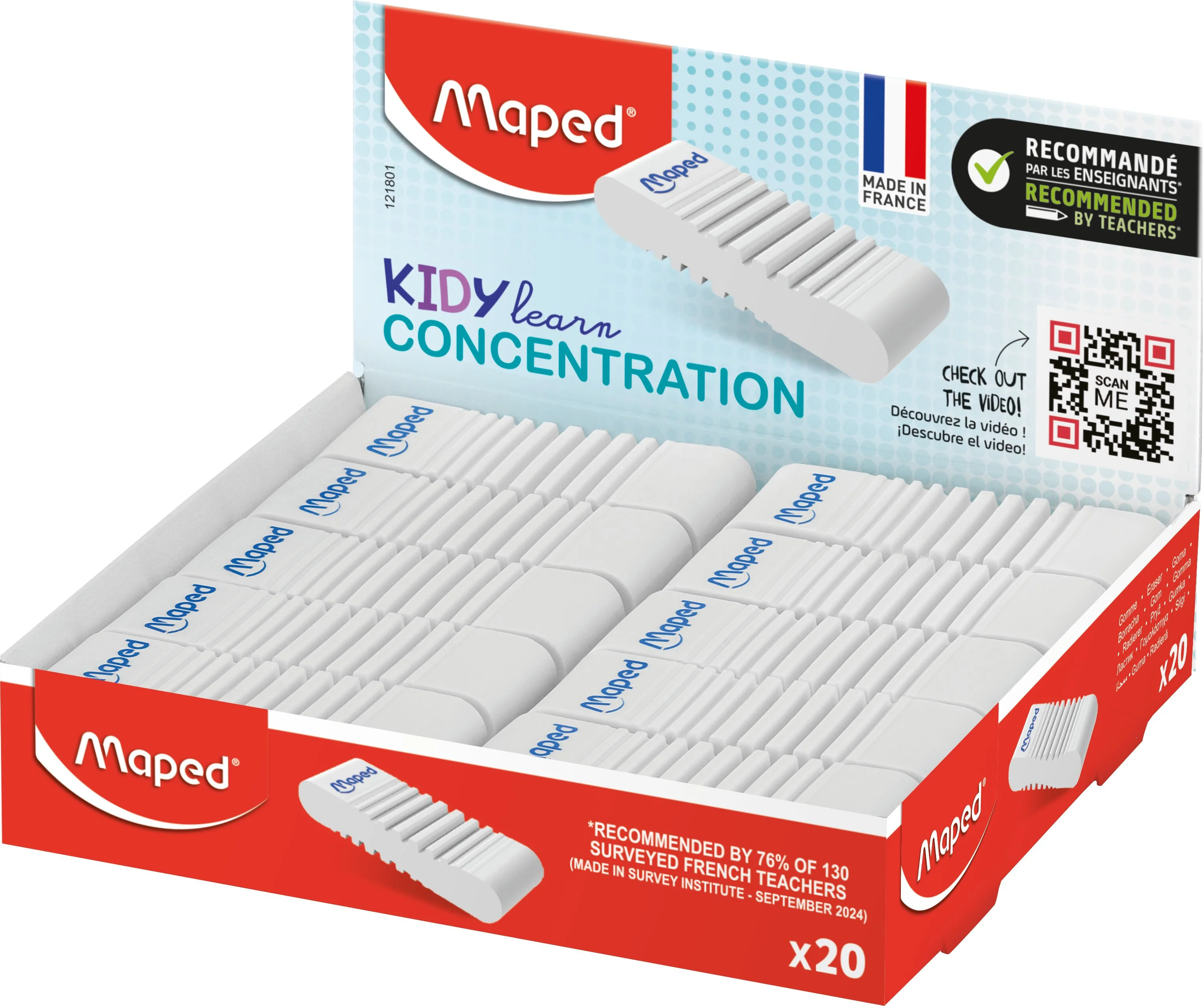 Radiera MAPED Kidy Learn
