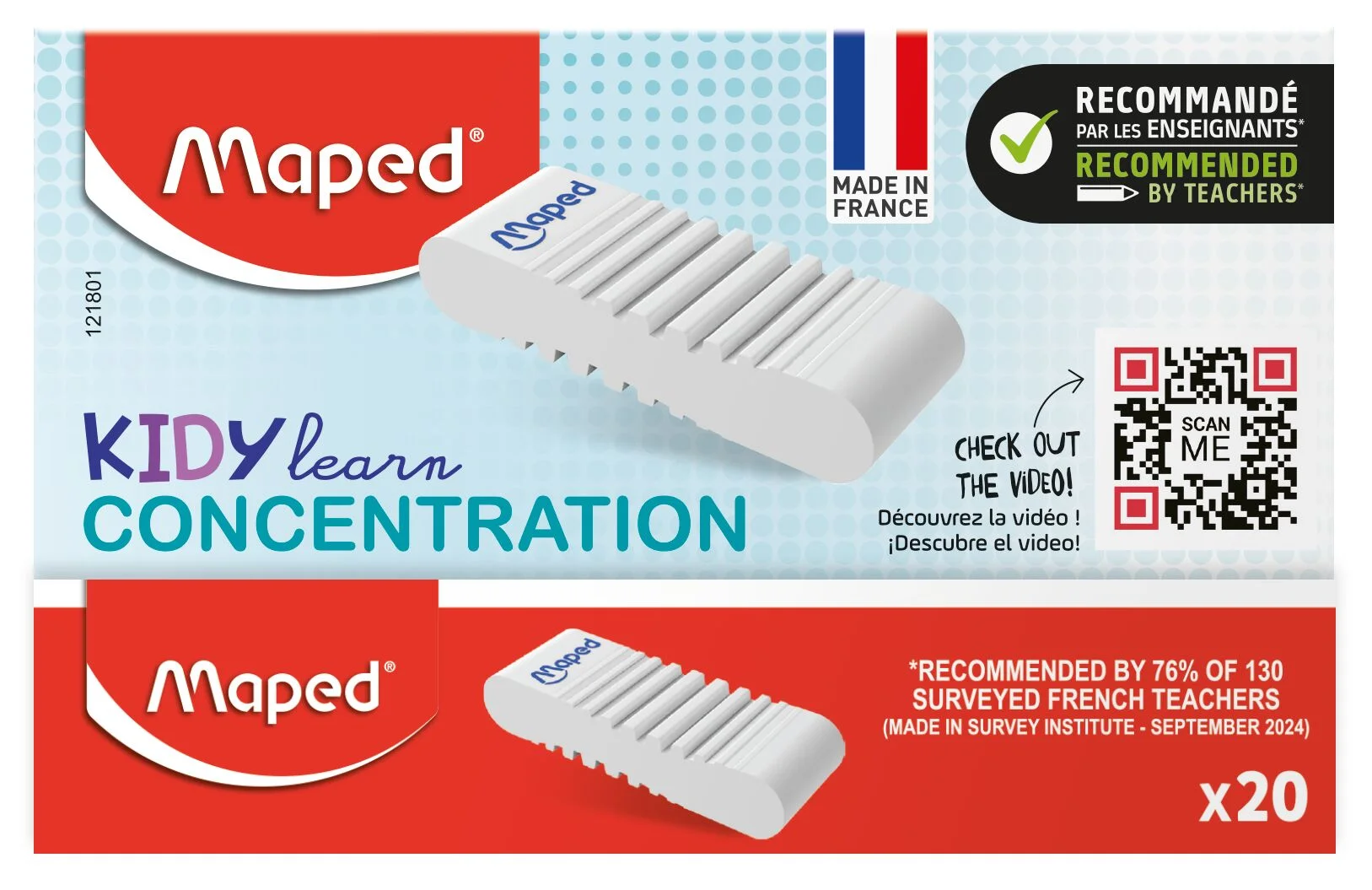 Radiera MAPED Kidy Learn