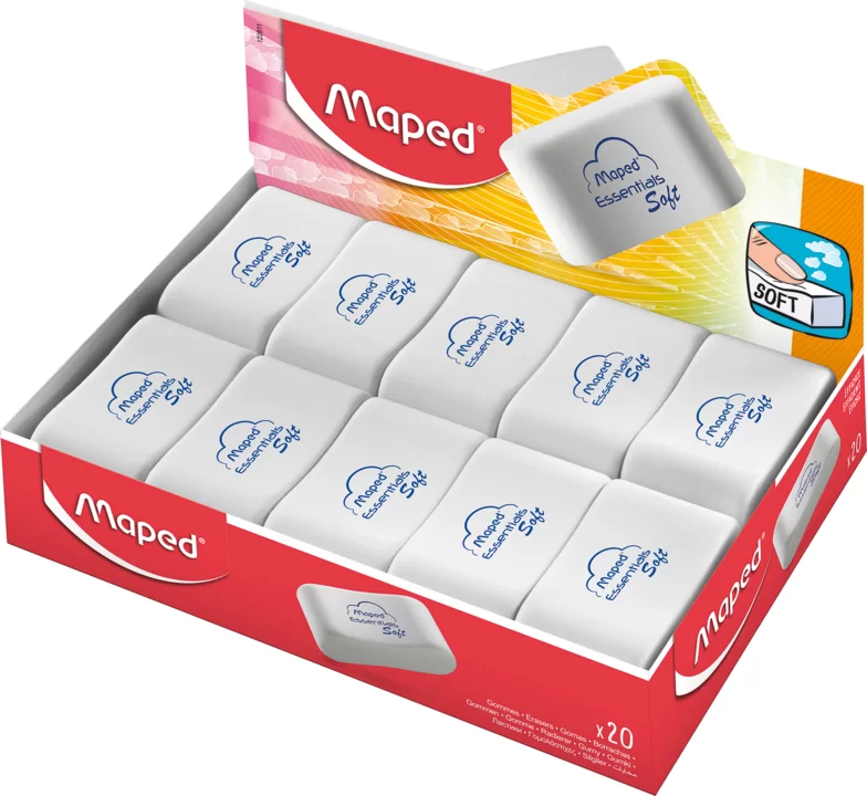 Radiera MAPED Essentials, mare