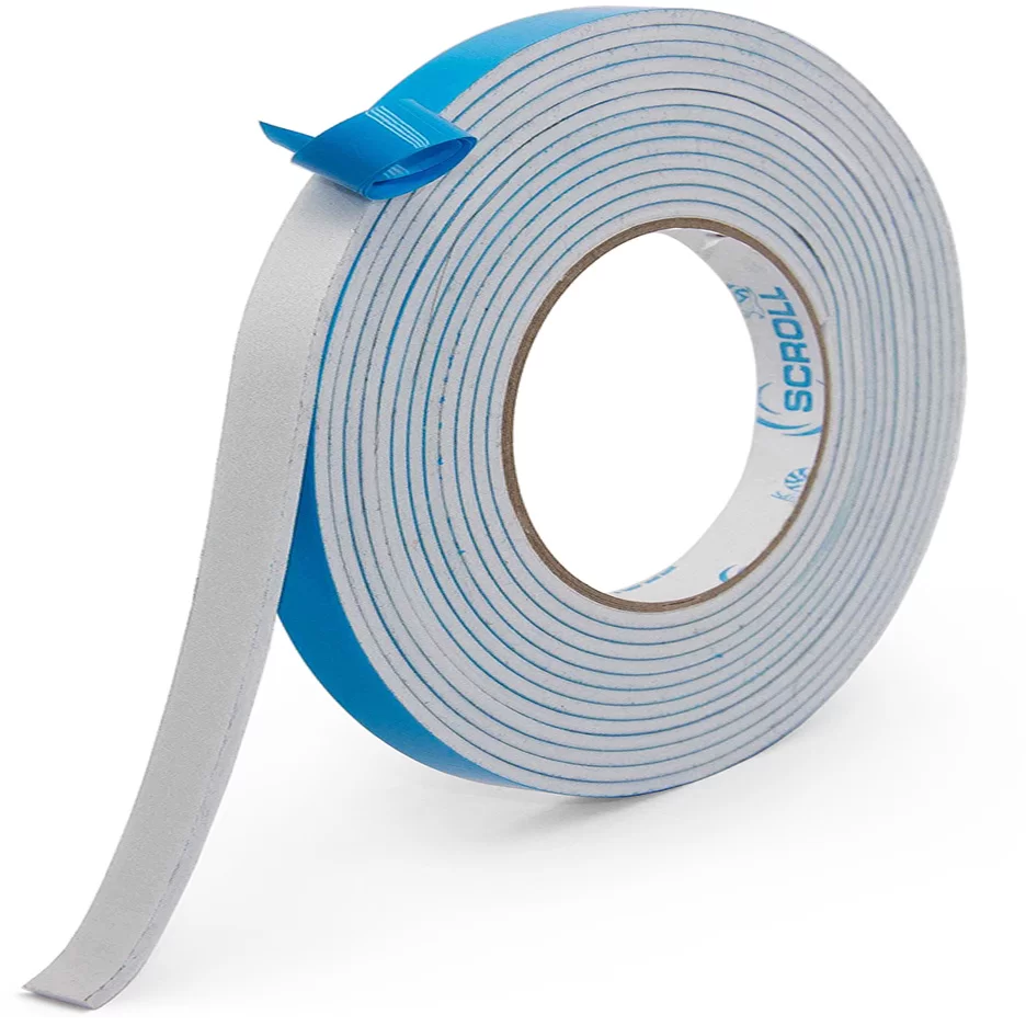 Banda dublu adeziva SCROLL 24mm x 5m, spongioasa