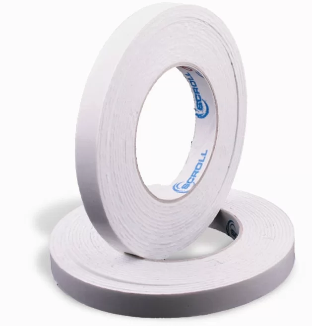 Banda dublu adeziva SCROLL 15mm x 5m, spongioasa