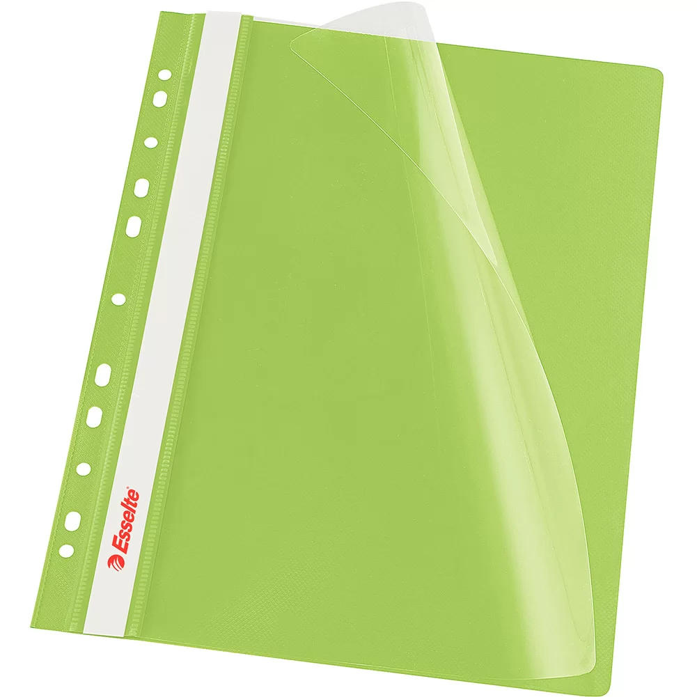 Dosar cu sina ESSELTE A4, PP, verde