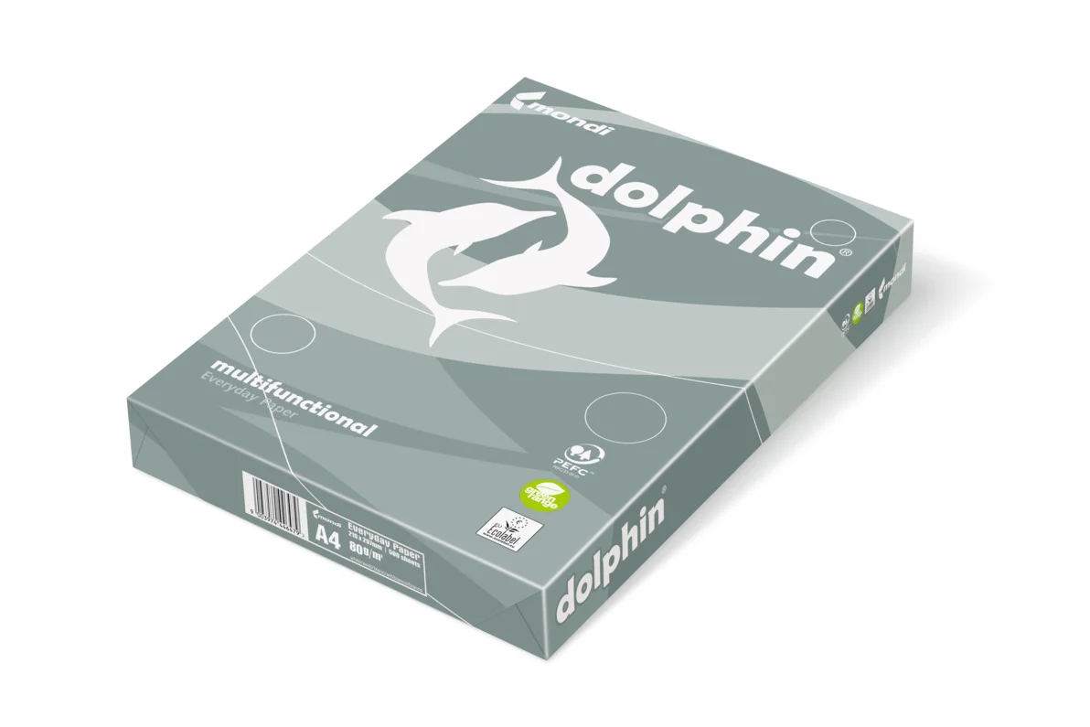 Бумага DOLPHIN Everyday А4, 80 г/м2, 500 листов