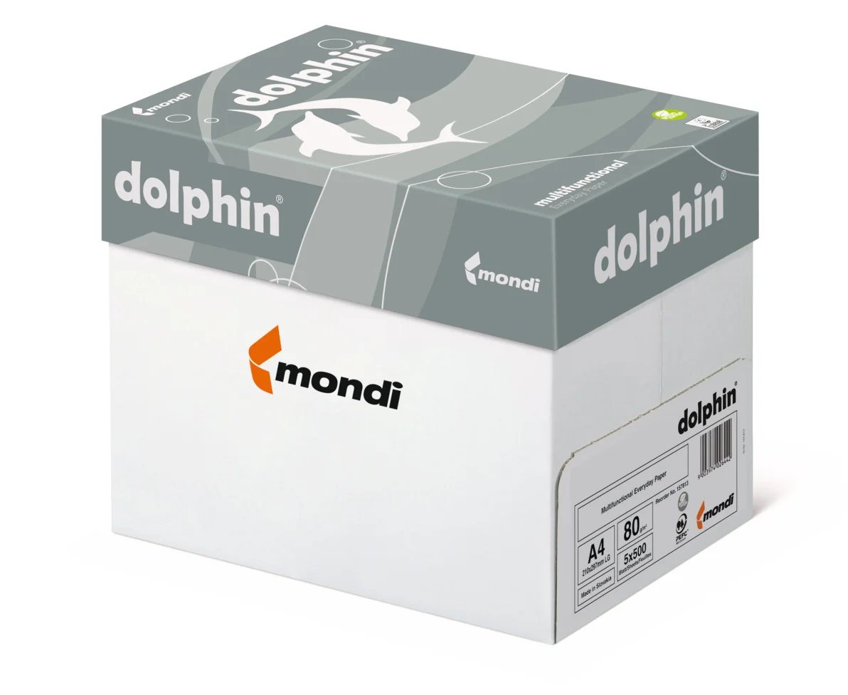 Бумага DOLPHIN Everyday А4, 80 г/м2, 500 листов