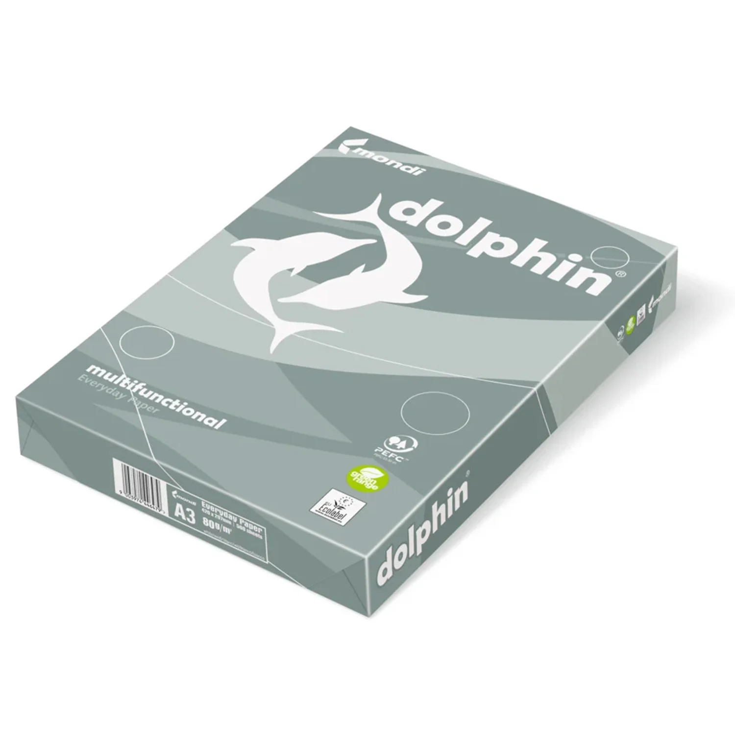 Hartie DOLPHIN A3, 80g/m2, 500 foi, clasa C+