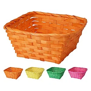 Cosulet impletit 22x22x8 cm bambus