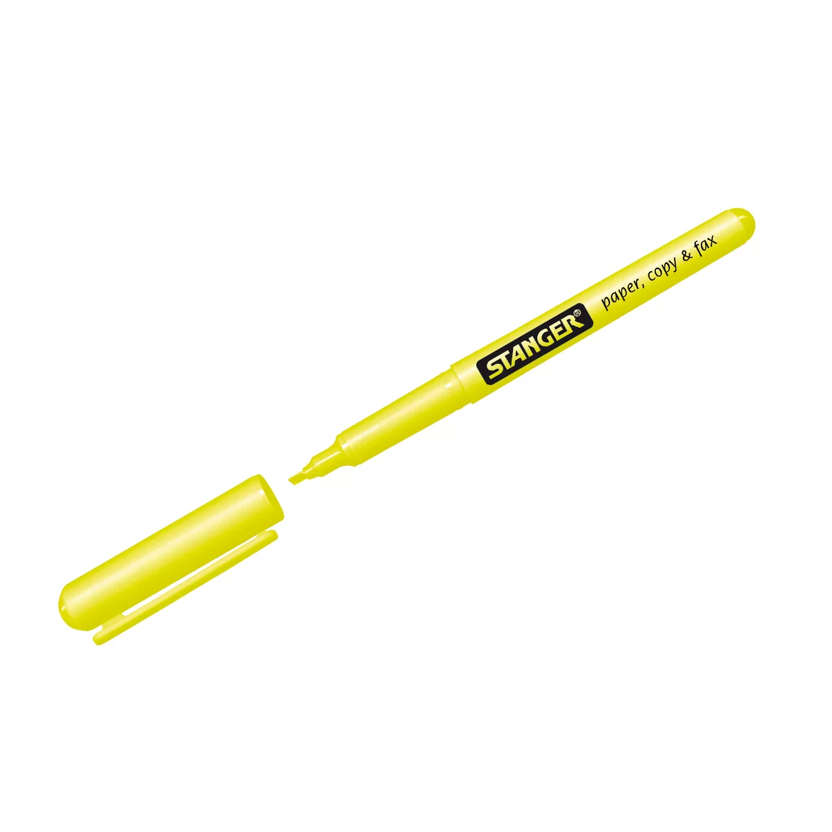 Textmarker STANGER Pen, 1-3mm, galben