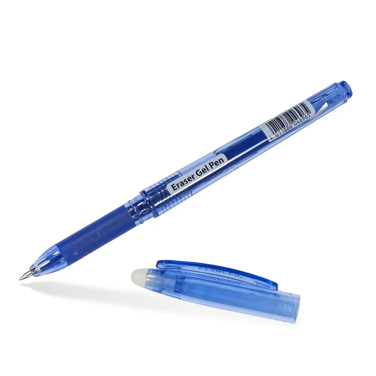 Pix cu gel STANGER Eraser, 0.7mm, albastru