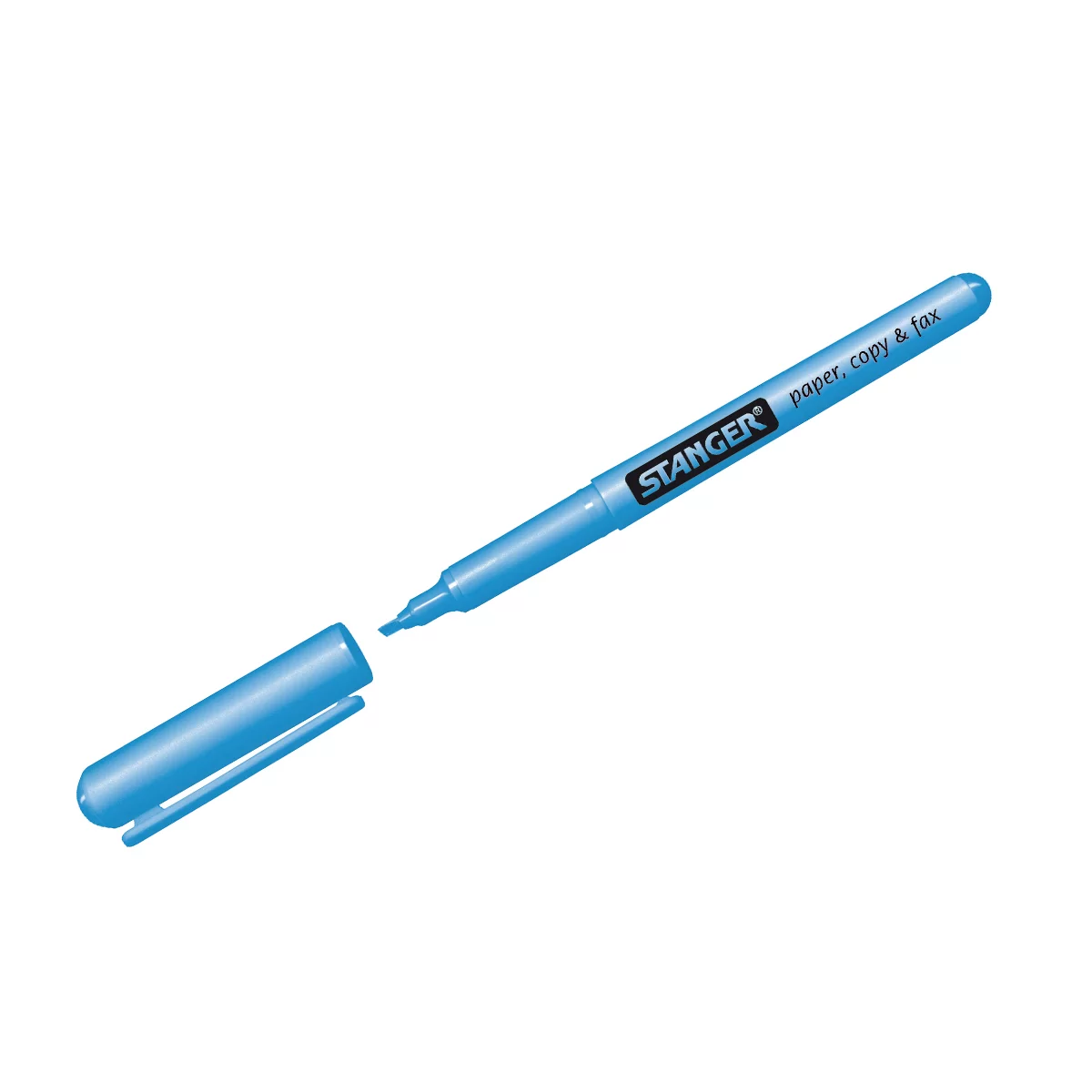 Textmarker STANGER Pen, 1-3mm, albastru