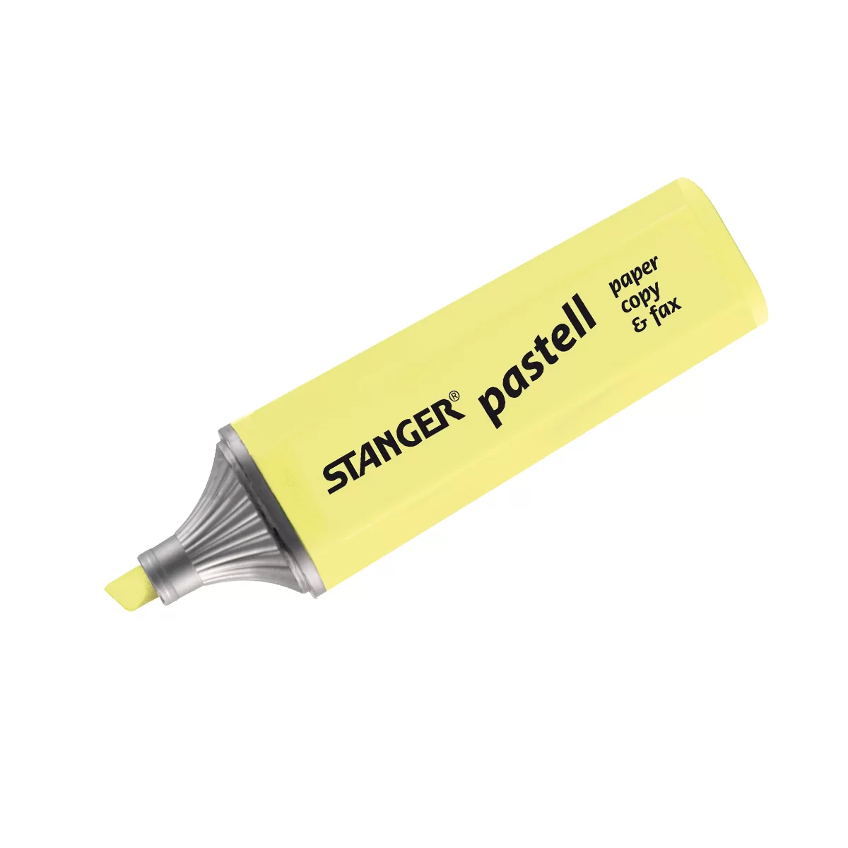 Textmarker STANGER Pastell, 1-5mm, pastel galben