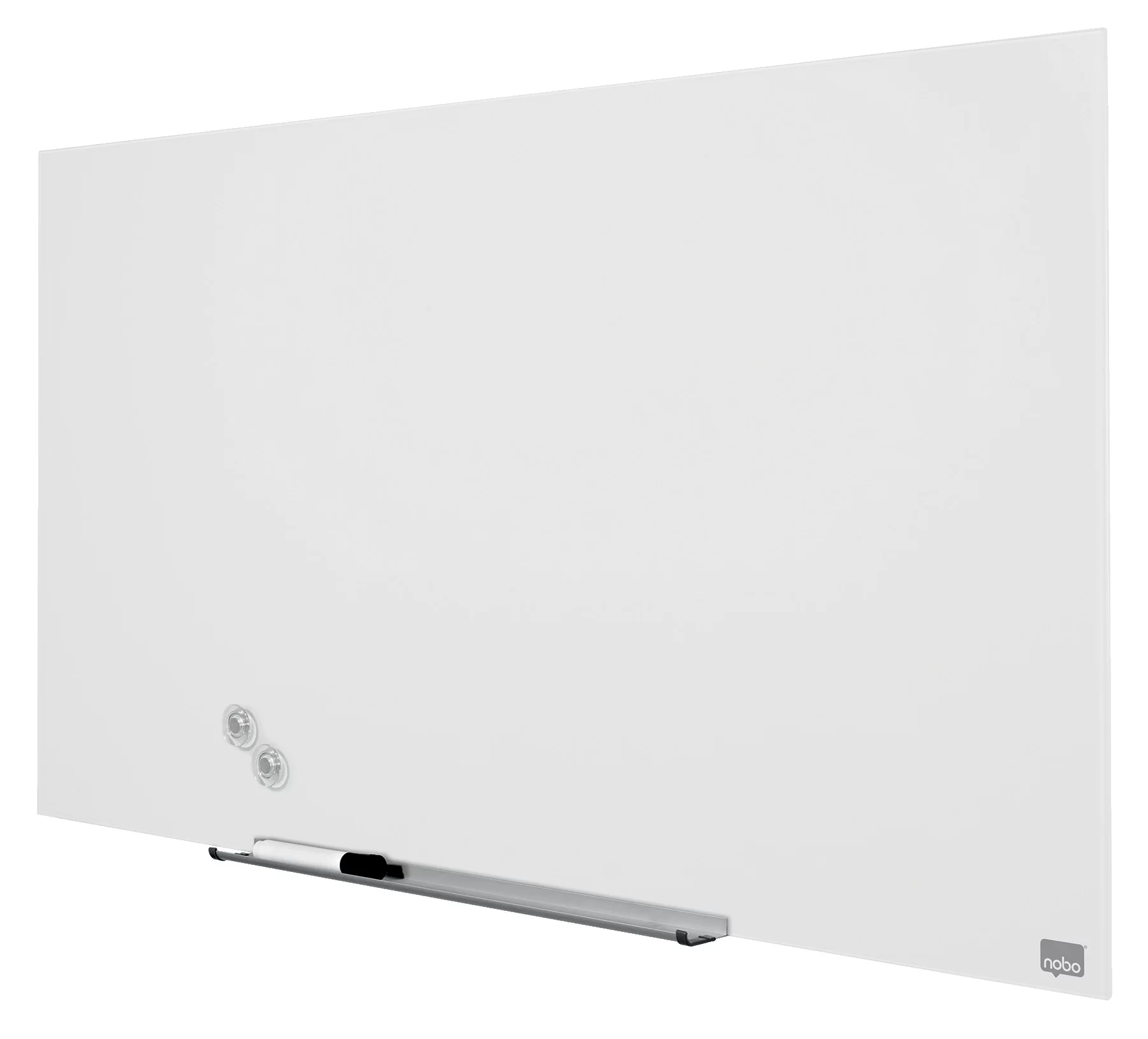 Tabla conferinta din sticla NOBO Pro 100x56cm alba