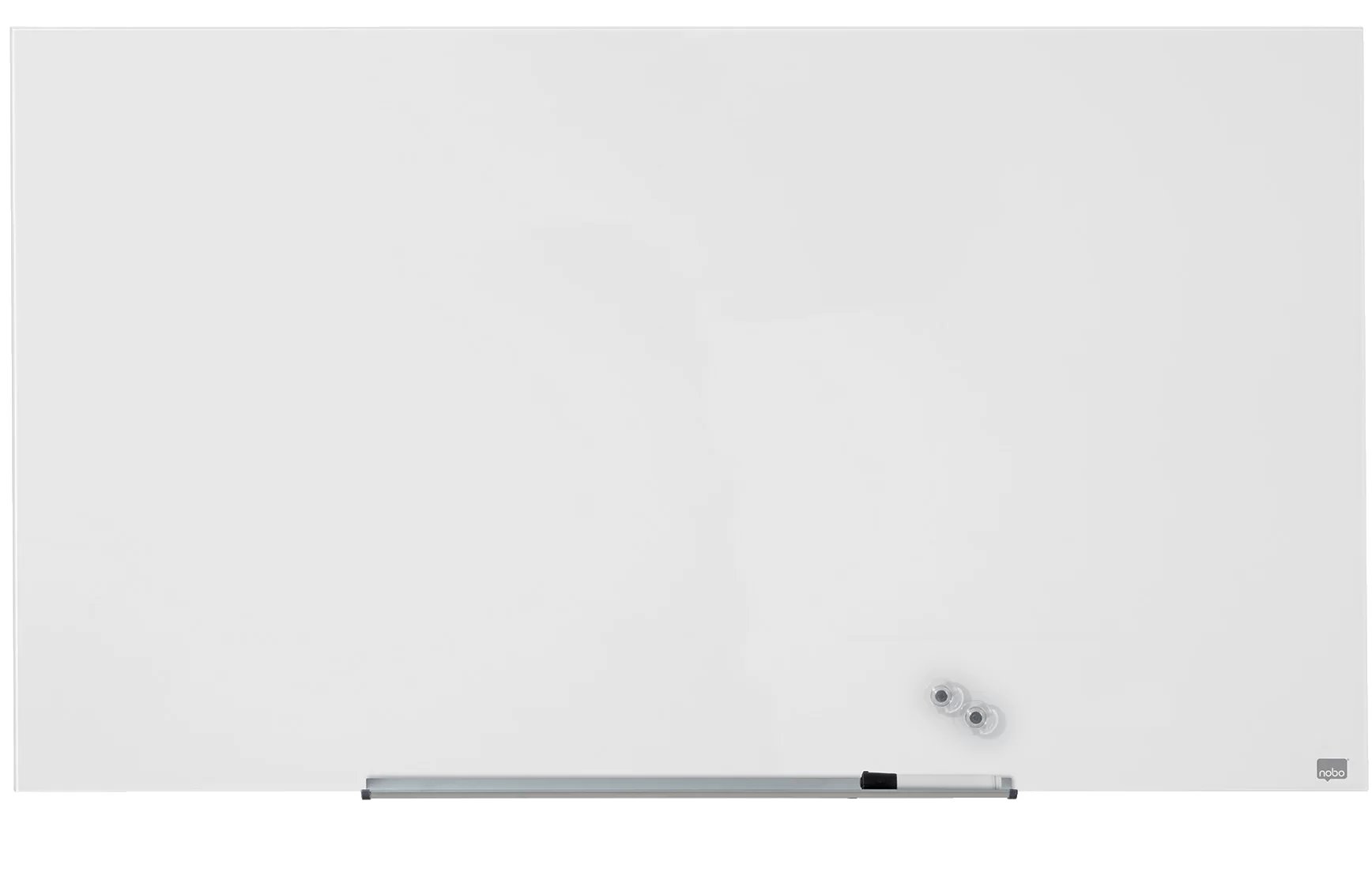 Tabla conferinta din sticla NOBO Pro 126x71cm alba