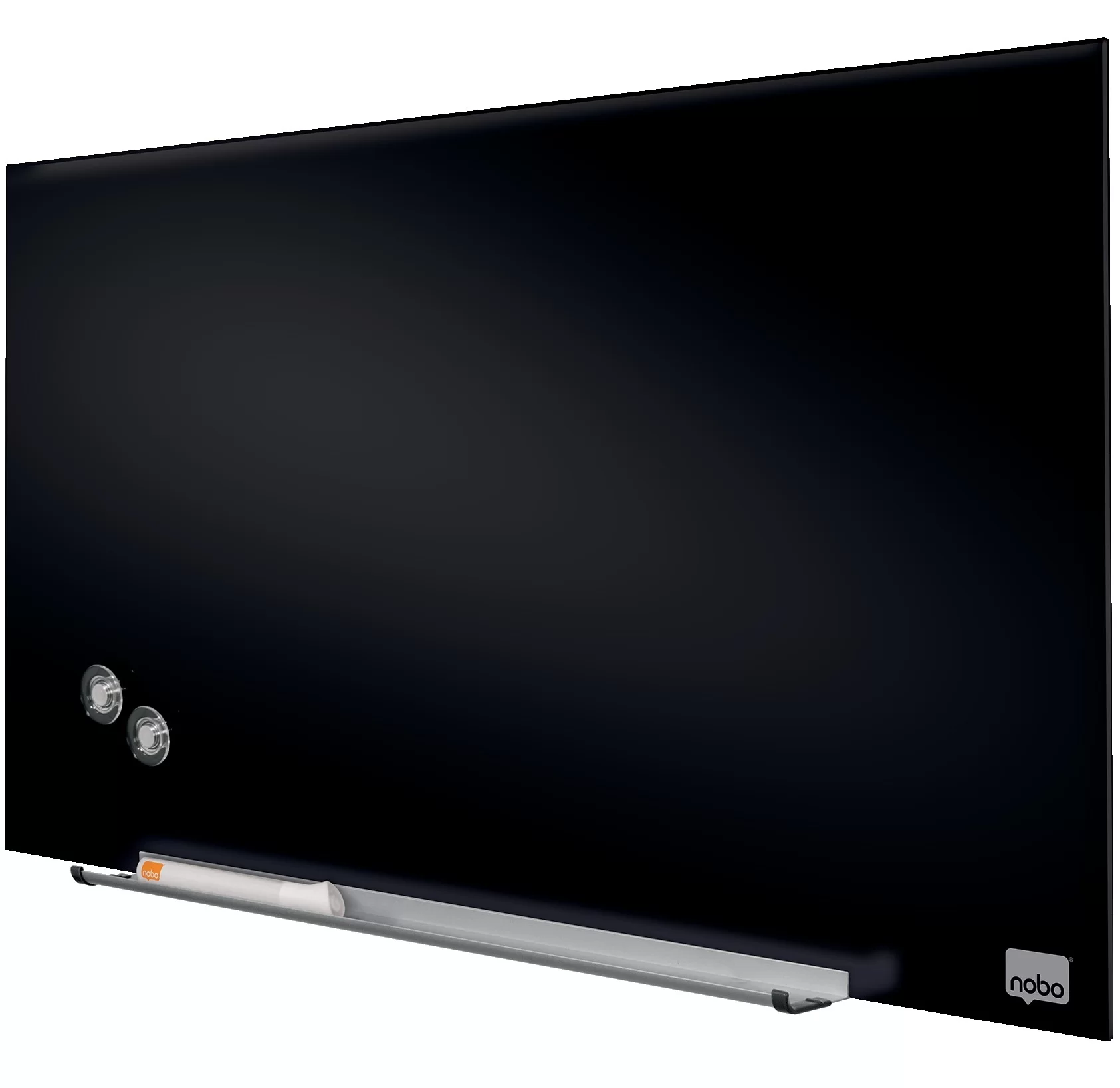 Tabla conferinta din sticla NOBO Pro 68x38cm neagra