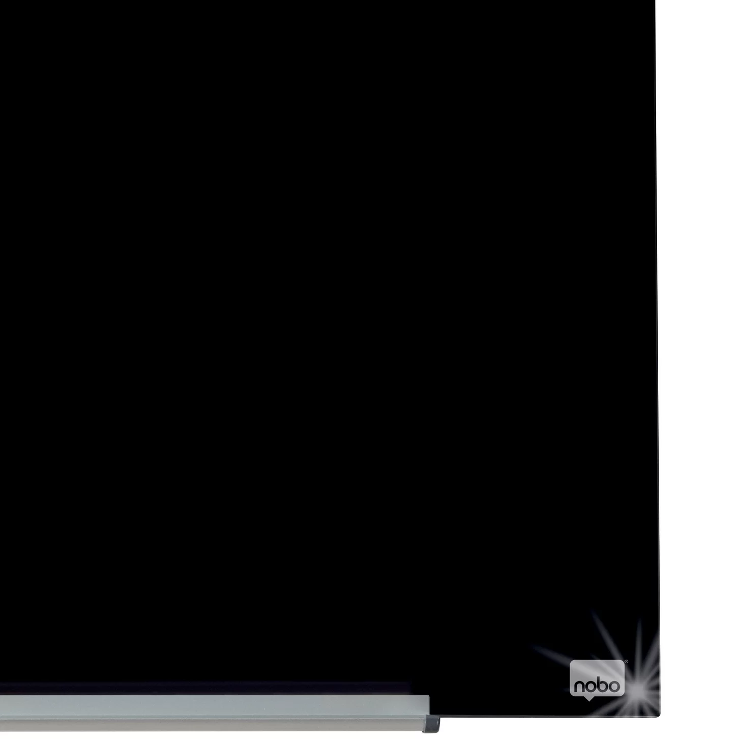 Tabla conferinta din sticla NOBO Pro 68x38cm neagra