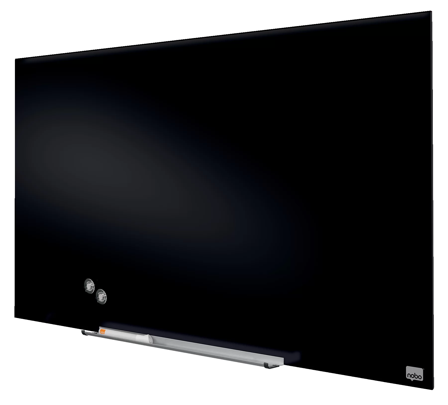 Tabla conferinta din sticla NOBO Pro 100x56cm neagra