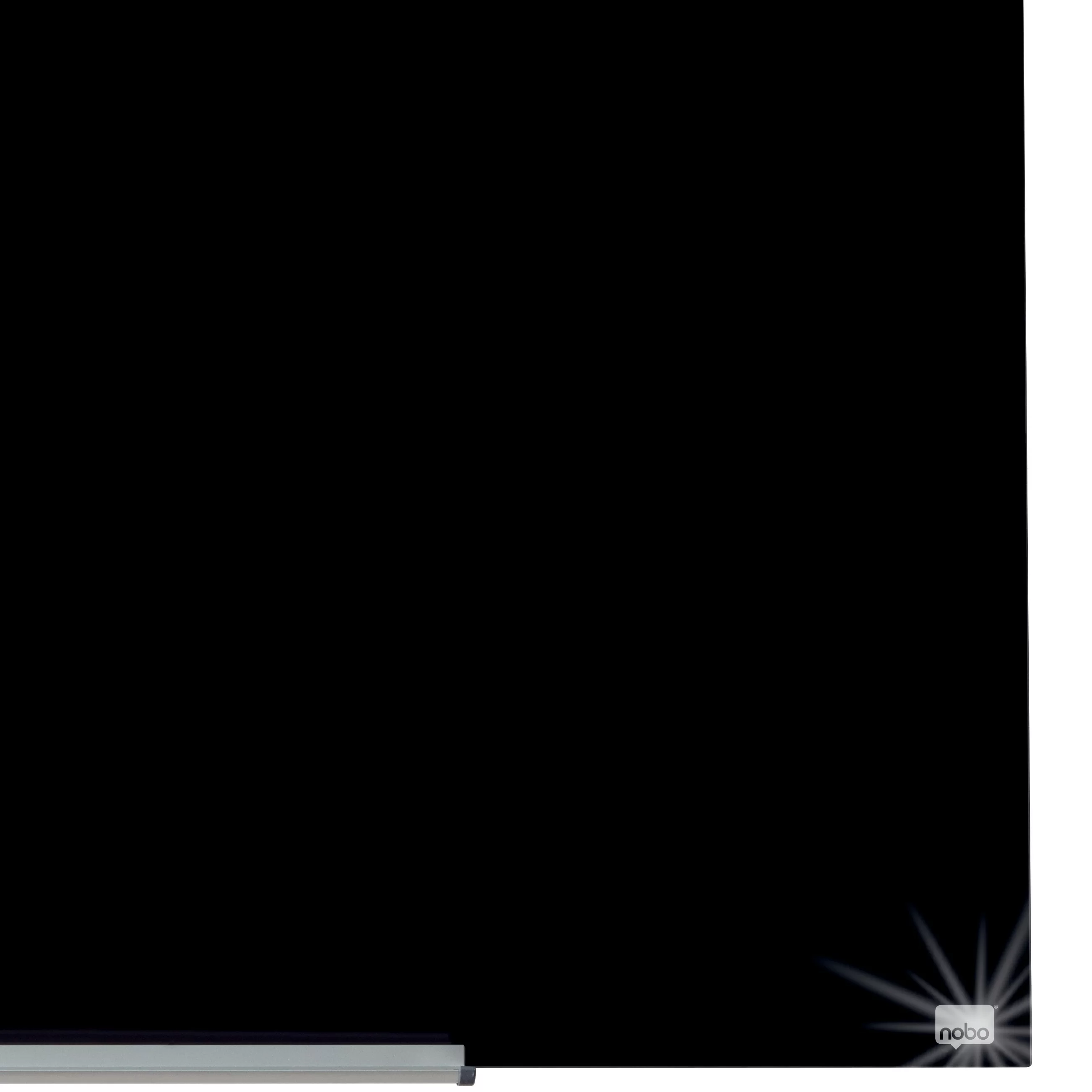 Tabla conferinta din sticla NOBO Pro 100x56cm neagra