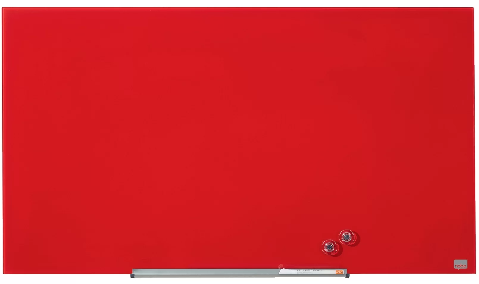 Доска магнитно-стеклянная NOBO Pro 100х56 см, красная