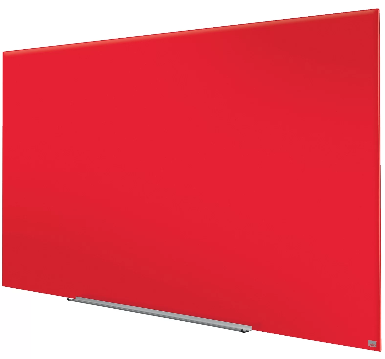 Tabla conferinta din sticla NOBO Pro 190x100cm rosie