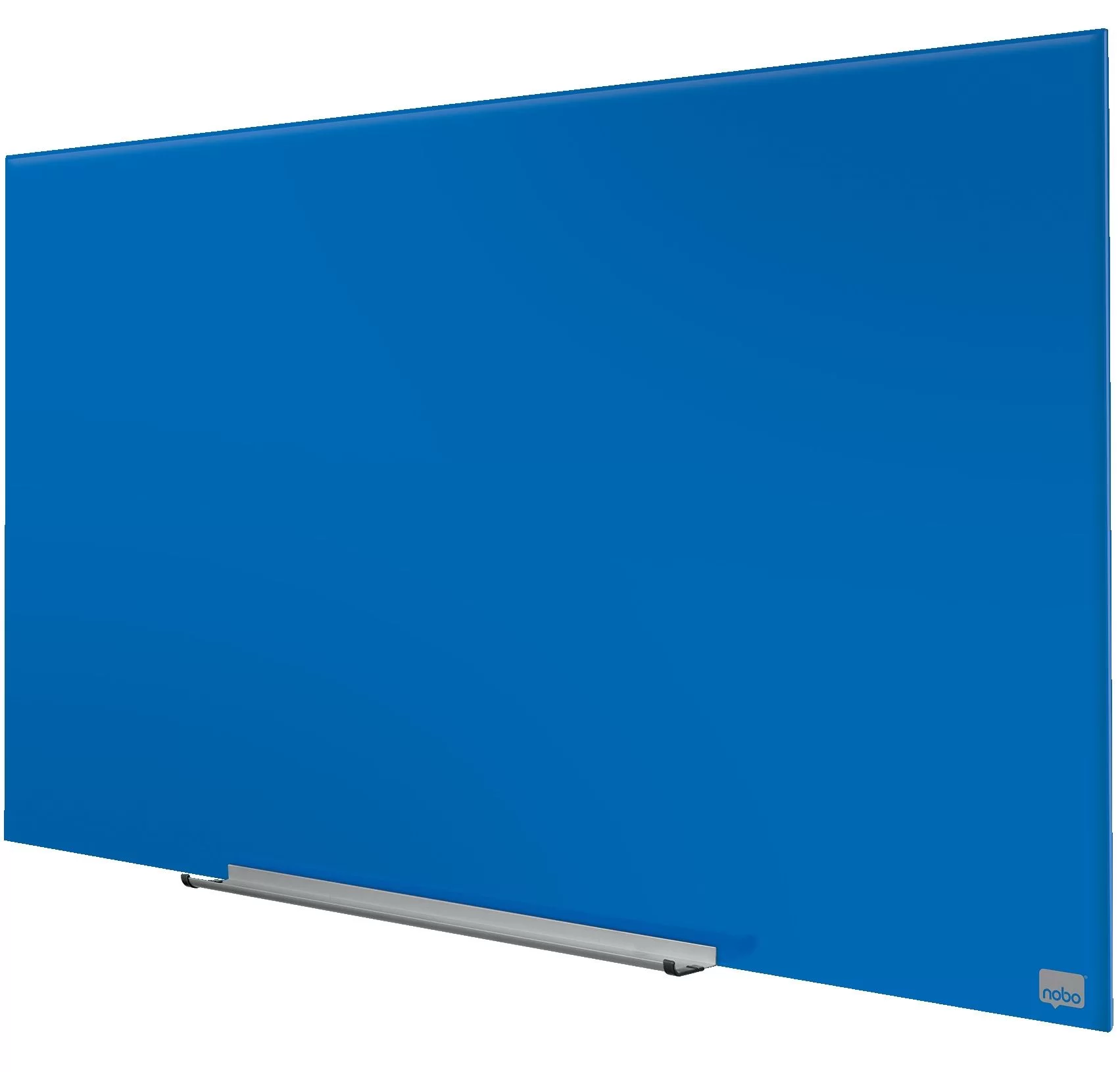 Tabla conferinta din sticla NOBO Pro 100x56cm albastra