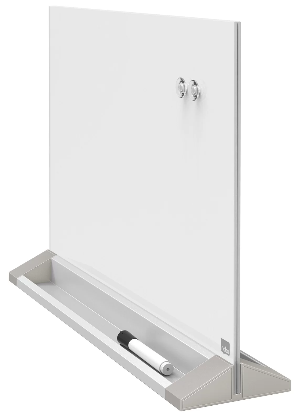 Tabla din sticla NOBO Pro 57х43 cm, p-u birou, alba