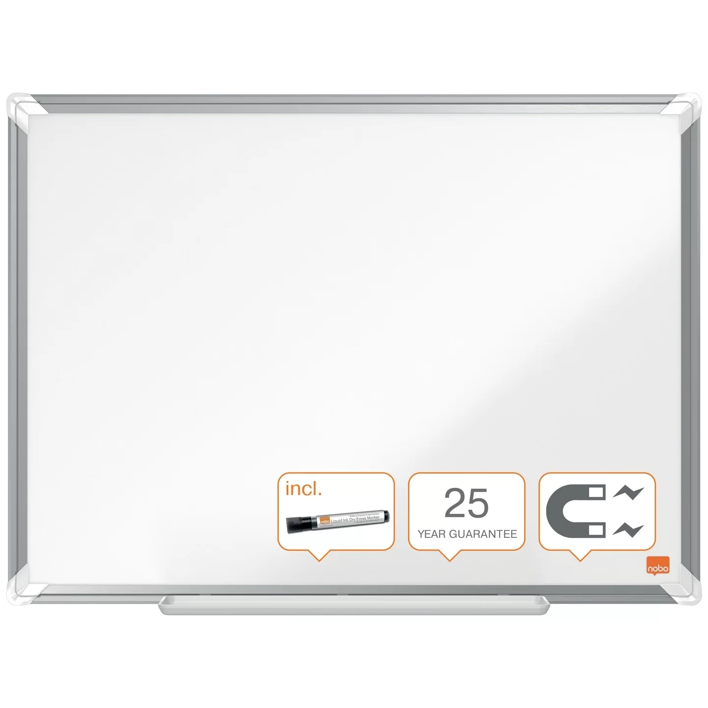 Доска магнитно-маркерная NOBO Premium Plus 60x45см