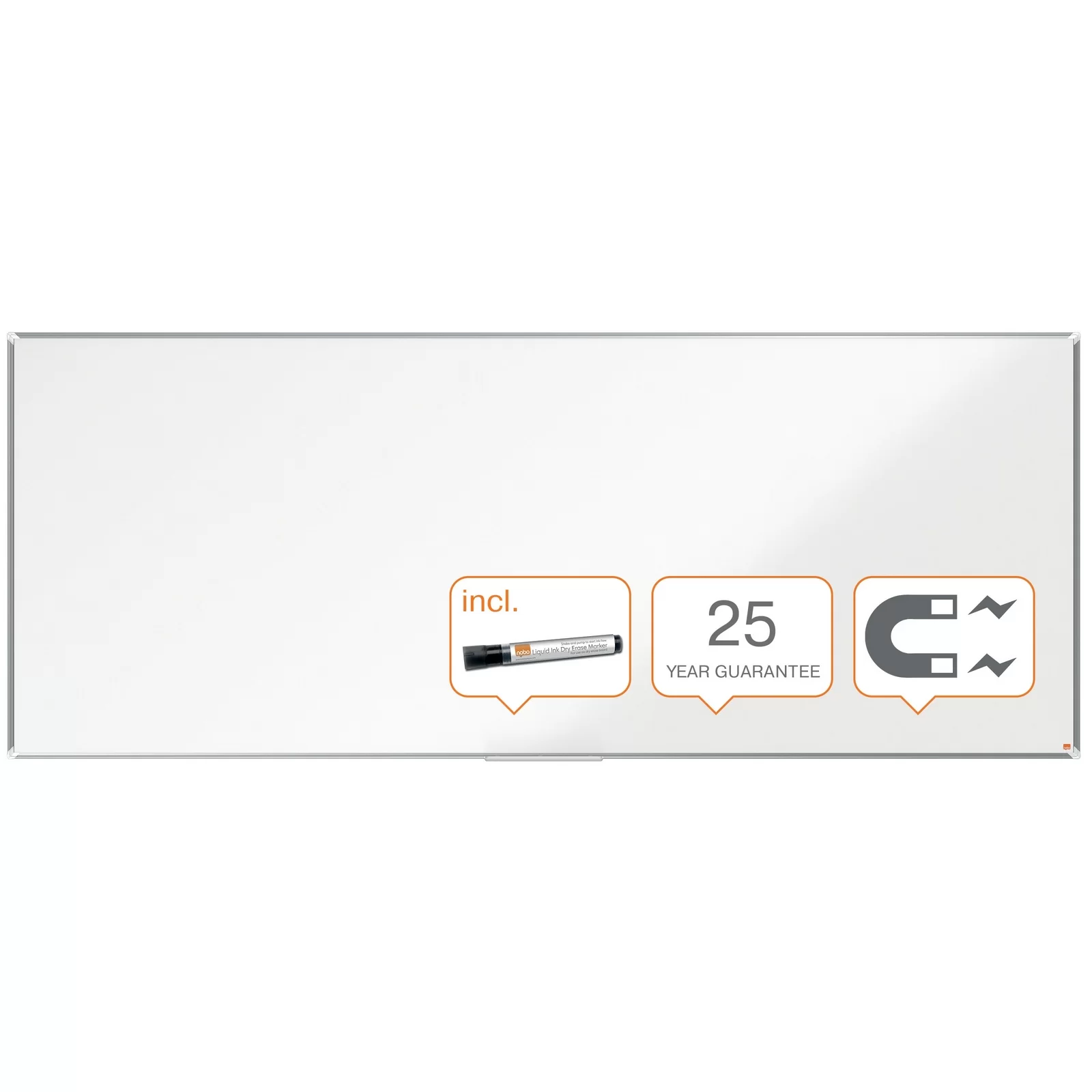 Доска магнитно-маркерная NOBO Premium Plus 300x120см