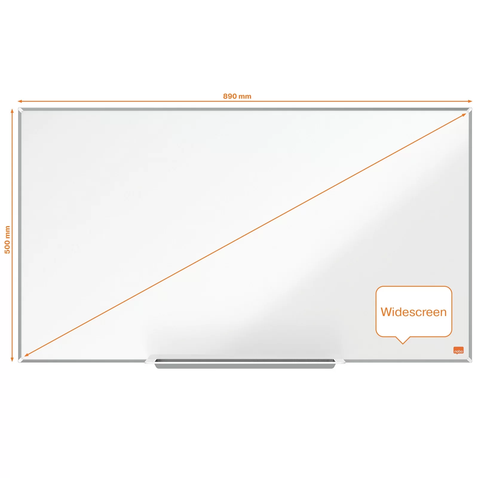 Доска магнитно-маркерная NOBO Pro 89x50см