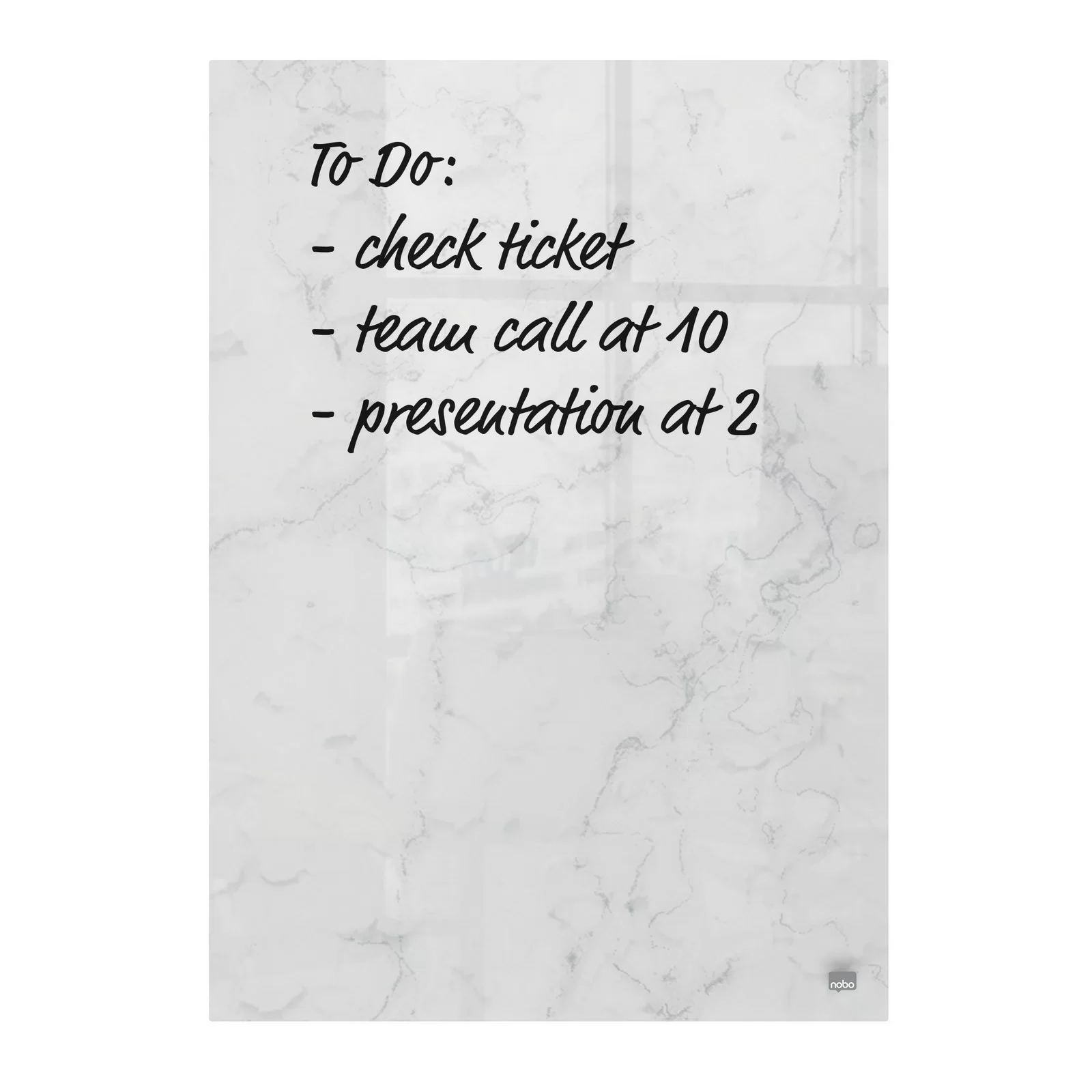 Tabla din sticla NOBO Pro 23х15.2 cm, p-u birou, 2 buc.