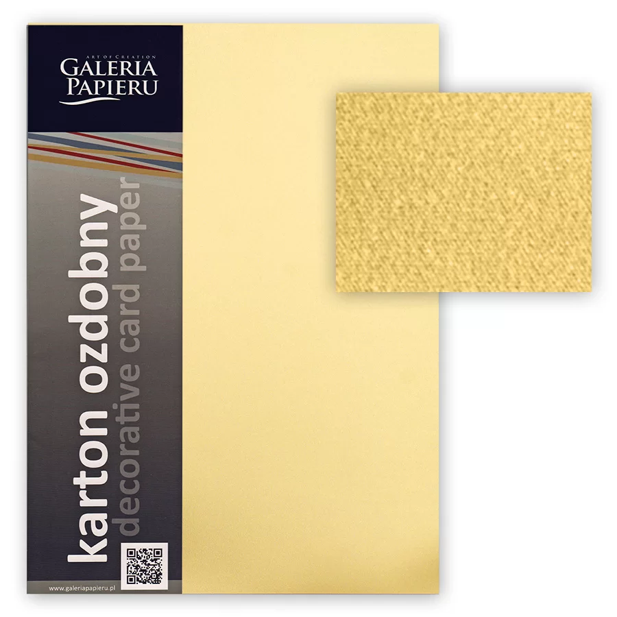 Carton GPAPIERU Iceland A4, 220g/m2, auriu