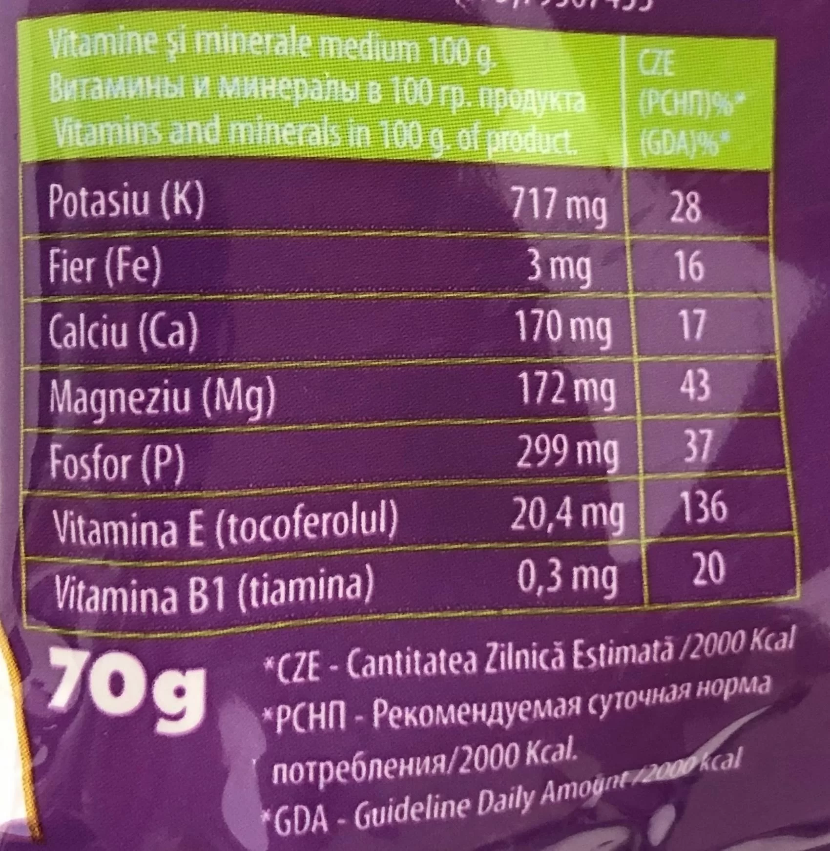 Funduc Balance, 70 gr.