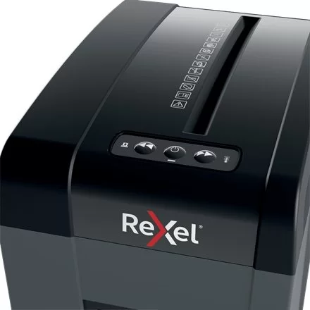 Distrugator REXEL Secure X10 Slim P4, 10 f 14l Cross Cut