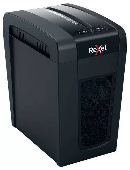 Distrugator REXEL Secure X10 Slim P4, 10 f 14l Cross Cut