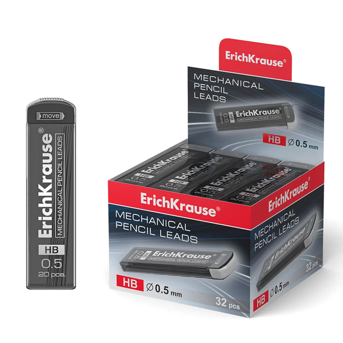 Rezerva creion mecanic EKRAUSE, HB, 0,5mm