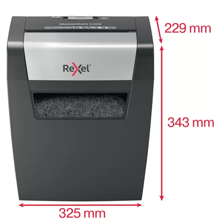 Distrugator REXEL Momentum X406 P4, 6foi, 15l Cross Cut