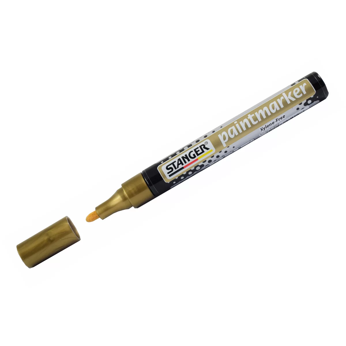 Маркер лаковый STANGER Paint, 2-4 мм, золотистый