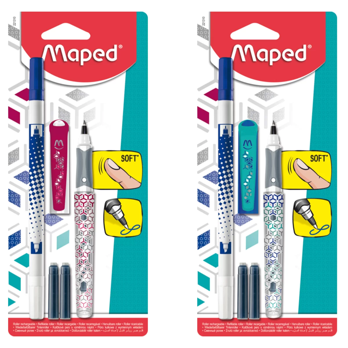 Roller MAPED Classic + corector, blister