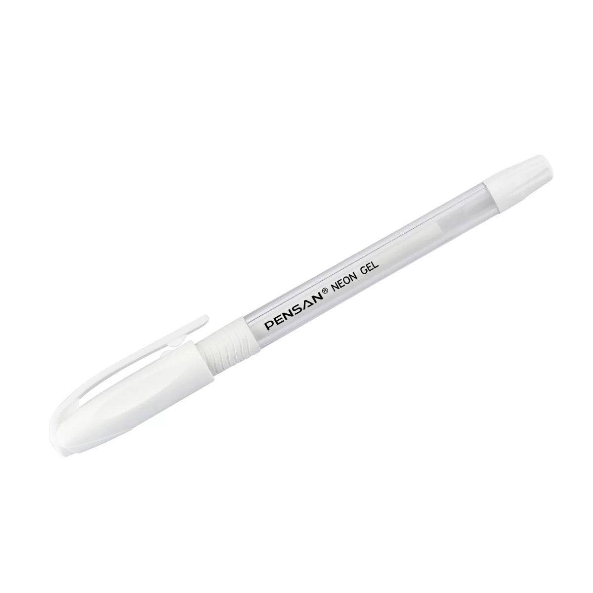 Pix cu gel PENSAN Neon, 1.0 mm, alb
