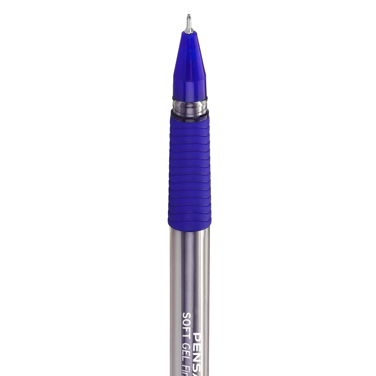 Ручка гелевая PENSAN Soft Gel, грип, 0.5 мм, синяя