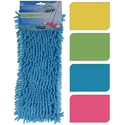 Rezerva-Mop ULTRACLEAN, microfibra, plat, 40x13cm