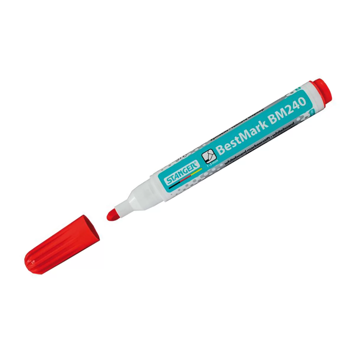 Marker pentru tabla STANGER BM240, 1-3mm, rosu