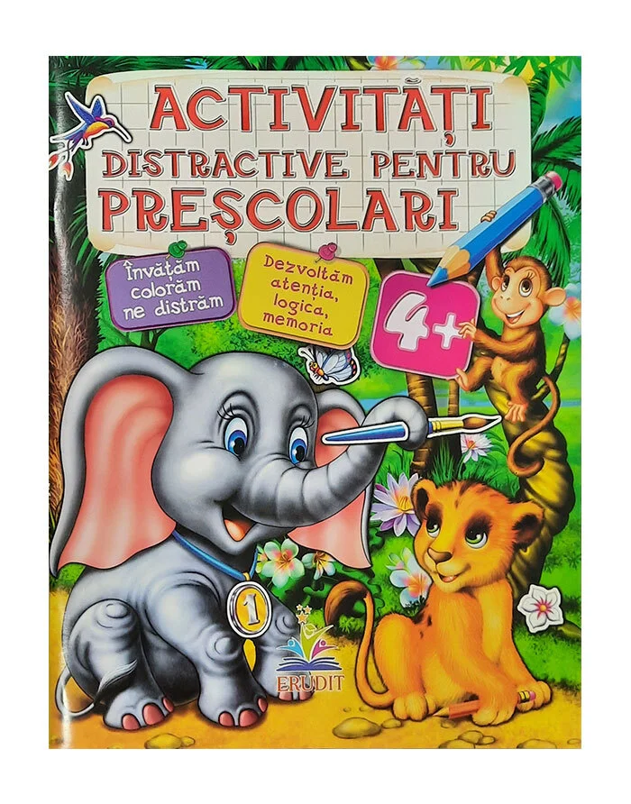 Cartea Activitati distractive pentru prescolari, 4+
