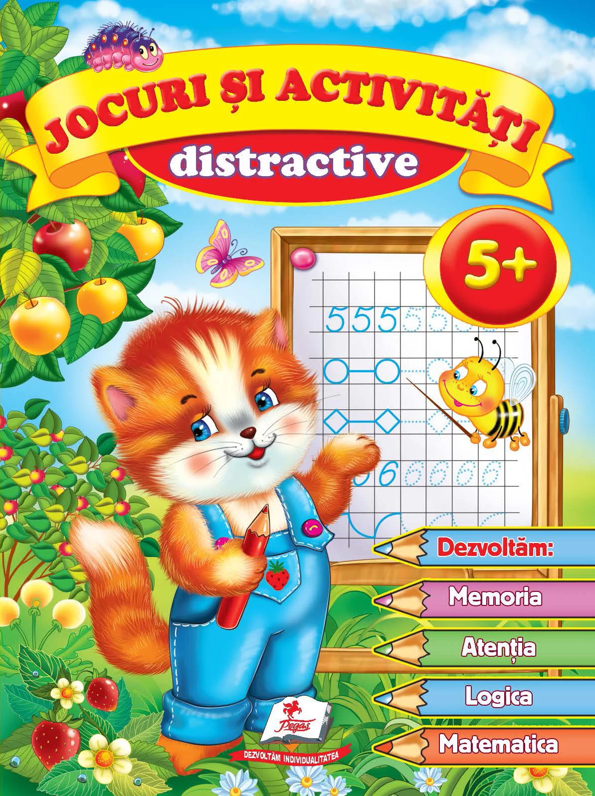 Cartea Activitati distractive pentru prescolari, 5+