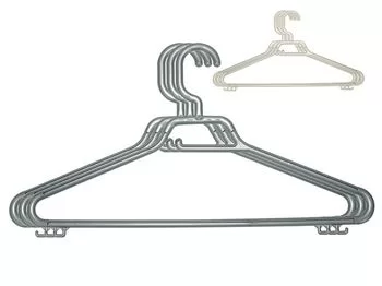 Вешалка пластиковая Tontarelli Eco, 3 штуки